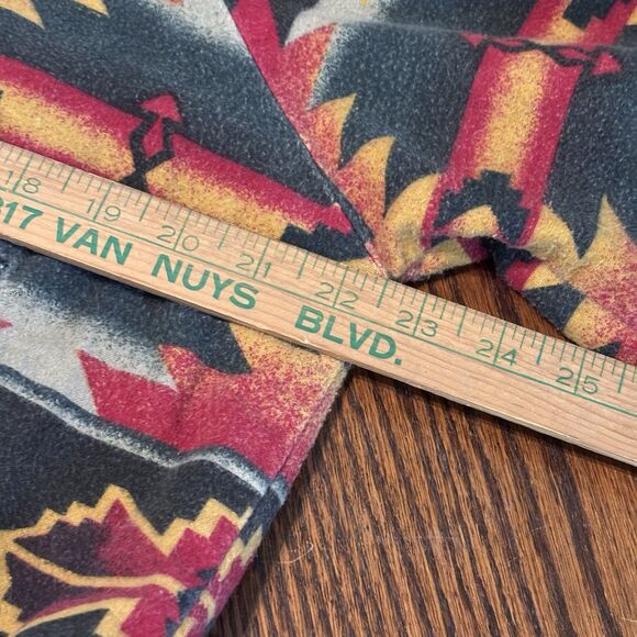 Vintage Western Aztec Bomber Jacket Santa Fe Men's M  E.M.I. Made in USA - Picture 12 of 15